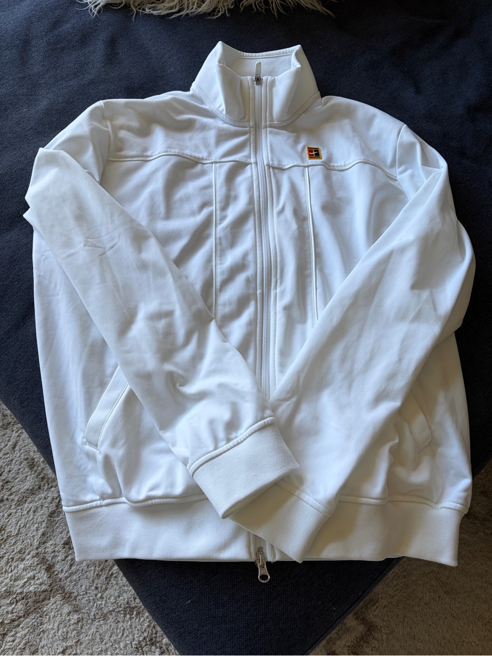Nike White Court Jacket Tennis
